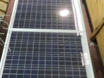 Solar powered unit