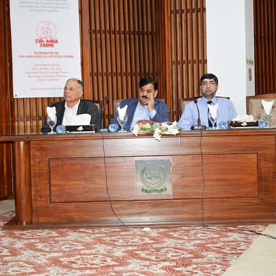 On panel with Lt General Muhammad Agzah, HI (M) who is the National Chairman of the Natural Disaster Management Authority in the Prime Minister’s office