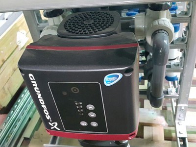 Filtration with optional electric pump